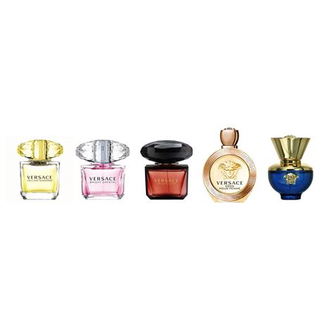 versace womens mini set|versace mini 5ml set.